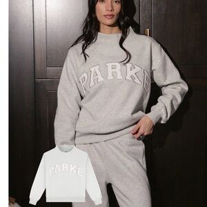 Gray Parke Women's Sweatshirt - Brand New